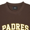 Áo Thun MLB Korea Varsity San Diego Padres Brown
