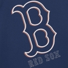 Áo Thun MLB Korea Basic Mega Logo Boston Red Sox Navy