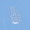 Áo Thun MLB Korea Basic Mega Logo LA Dodgers Blue