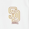 Áo Thun MLB Korea Basic Mega Logo San Diego Padres White