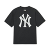 Áo Thun MLB Korea Classic Mono Big Lux T-Shirt New York Yankees Black