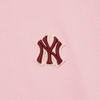 Áo Thun MLB Korea Monogram Big Lux New York Yankees L.Pink