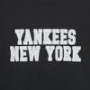 Áo Thun MLB Korea Premium Varsity New York Yankees Black