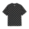 Áo Thun MLB Classic Mono Sporty Full-Panel Pattern Overfit Short-Sleeve T-Shirt New York Yankees Black