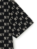 Áo Thun MLB Classic Mono Sporty Full-Panel Pattern Overfit Short-Sleeve T-Shirt New York Yankees Black