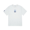 Áo Thun MLB Classic Triple Logo LA Dodgers L.Melange Grey