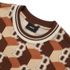 Áo Thun MLB Cube Monogram Overfit Boston Red Sox D.Brown