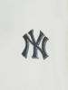Áo Thun MLB Denim-like Monotive Overfit Short Sleeve T-shirt New York Yankees Ivory