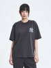 Áo Thun MLB Denim-like Monotive Overfit Short Sleeve T-shirt New York Yankees Grey