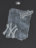 Áo Thun MLB Denim-like Monotive Overfit Short Sleeve T-shirt New York Yankees Grey