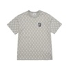 Áo Thun MLB Diamond Monogram Boston Red Sox Melange Grey