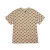 Áo Thun MLB Diamond Monogram New York Yankees Beige