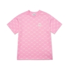 Áo Thun MLB Diamond Monogram New York Yankees Pink
