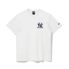 Áo Thun MLB New Era Heavy Cotton New York Yankees Off White