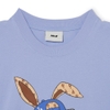 Áo Thun MLB New Year Rabbit LA Dodgers L.Purple