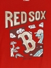Áo Thun MLB New Year Snake Cartoon Graphic Overfit Short Sleeve T-Shirt New York Yankees Red