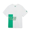 Áo thun MLB Pop Art Graphic Mega Overfit Short Sleeve New York Yankees Off White