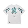 Áo Thun MLB Seamball Back Logo New York Yankees White