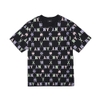 Áo Thun MLB Summer Color Monogram New York Yankees Black