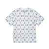 Áo Thun MLB Summer Color Monogram New York Yankees White