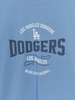 Áo Thun MLB Varsity Vintage Color Graphic Overfit Short Sleeve T-Shirt LA Dodgers Blue