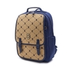Balo MLB Korea Diamond Monogram Jacquard Cute Bear Boston Red Sox Beige