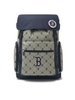 Balo MLB Korea Premium Outdoor Backpack Boston Red Sox Beige