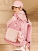 Balo MLB Korea Newlux Mono Backpack Set New York Yankees Pink