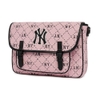 Túi MLB Korea Diamond Monogram Academy New York Yankees Pink