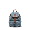 Balo MLB Classic Mono Vintage Denim Backpack New York Yankees Blue