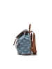 Balo MLB Classic Mono Vintage Denim Backpack New York Yankees Blue