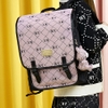 Balo MLB [KIDS] Diamond Monogram Backpack New York Yankees Pink
