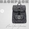 Balo MLB Korea [KIDS] Diamond Monogram New York Yankees Black
