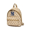 Balo MLB Mini Monogram Jacquard New York Yankees Beige