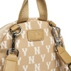 Balo MLB Mini Monogram Jacquard New York Yankees Beige