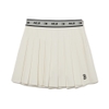 Váy MLB Women's Basic Small Logo Pleated Skirt Boston Red Sox Ivory