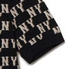 Đầm MLB Women's Classic Monogram Collar Dress New York Yankees Black