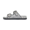 Dép MLB Double Slide Jacquard Diamond Monogram New York Yankees Black