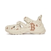 Sandals MLB BigBall Chunky Mask Diamond Monogram Boston Red Sox Cream
