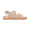 Sandal MLB Double Jacquard Diamond Monogram Boston Red Sox Beige