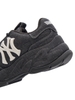 Giày MLB BigBall Chunky All Over Denim New York Yankees Grey