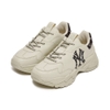 Giày MLB BigBall Chunky Mono Heel New York Yankees Black