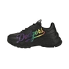 Giày MLB BigBall Chunky P LA Dodgers Black-Rainbow 2020