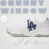 Giày MLB Korea BigBall Chunky Window LA Dodgers White
