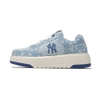 Giày MLB Korea Chunky Liner Denim Classic Mono New York Yankees Skyblue