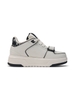 Giày MLB Cổ Cao Chunky Liner Mid Heel Classic Mono New York Yankees Black