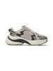 Giày MLB Korea Curve Runner New York Yankees Grey