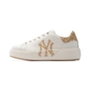 Giày MLB Chunky Classic A Heel Monogram New York Yankees Sand