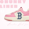 Giày MLB Korea Chunky Liner Boston Red Sox Candy Pop Pink