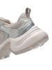 Giày MLB XLG Chunky New York Yankees Silver